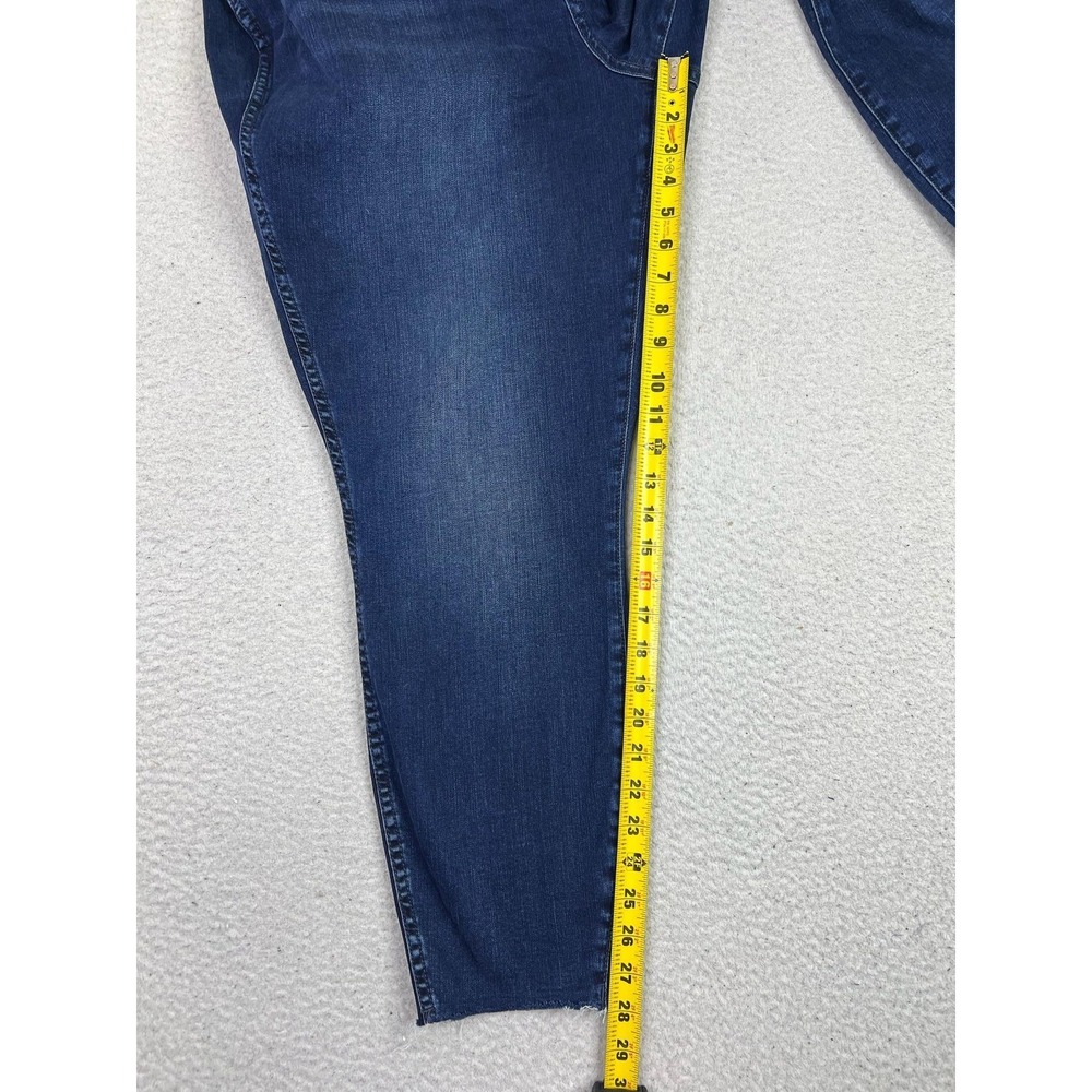 KUT From The Kloth Jeans Womens 20W Blue Donna High Rise Skinny Stretch Denim - Picture 12 of 14